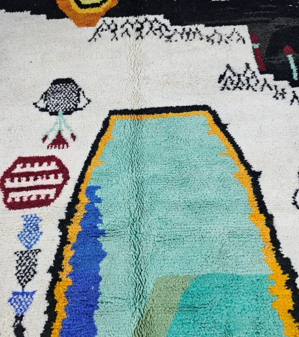Kezrah Textured Tribal Rug - Image 2